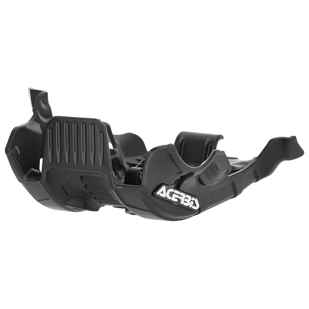 Acerbis Plastic Offroad Skid Plate with Linkage Guard Black SX/XC/TC/TX/TE/MC/EX/EC 250-300cc