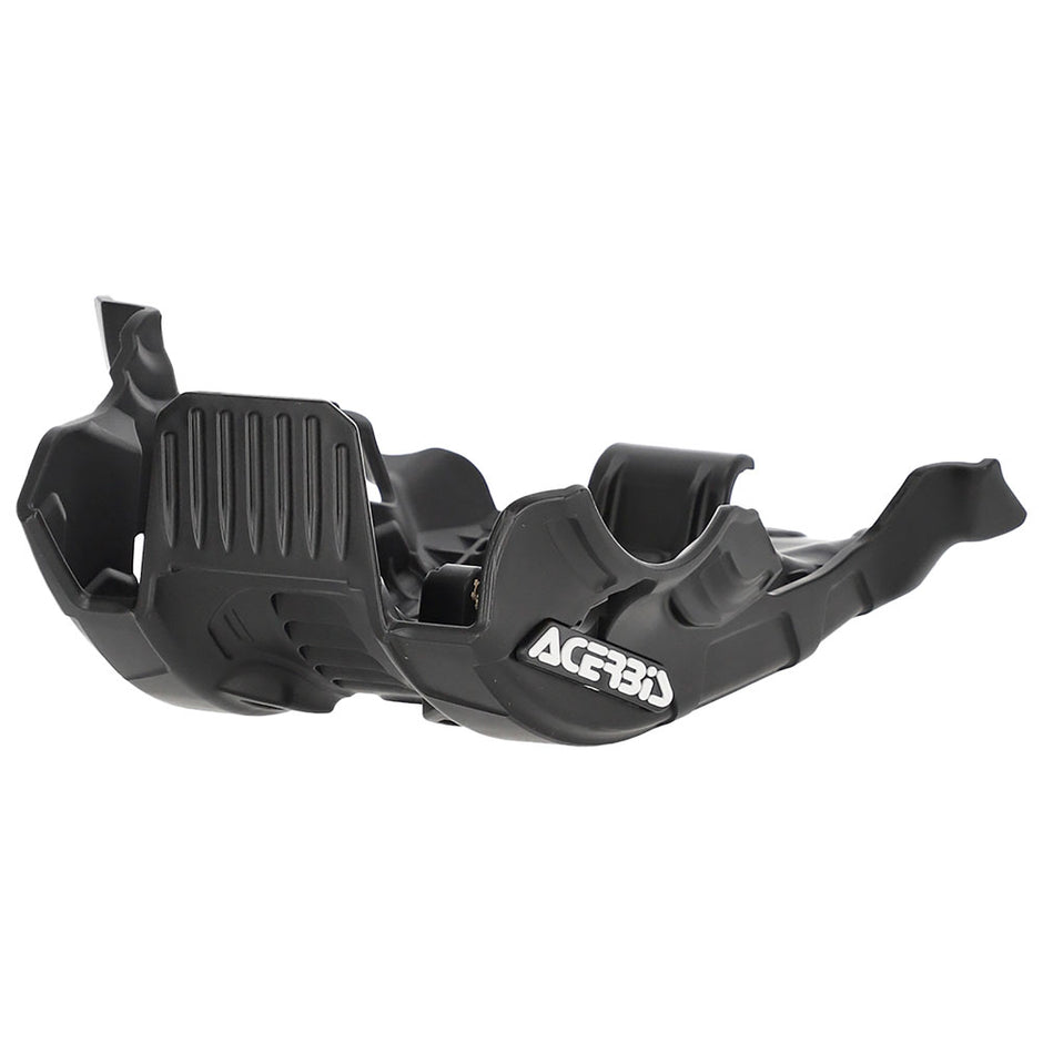 Acerbis Plastic Offroad Skid Plate with Linkage Guard Black SX/XC/TC/TX/TE/MC/EX/EC 250-300cc