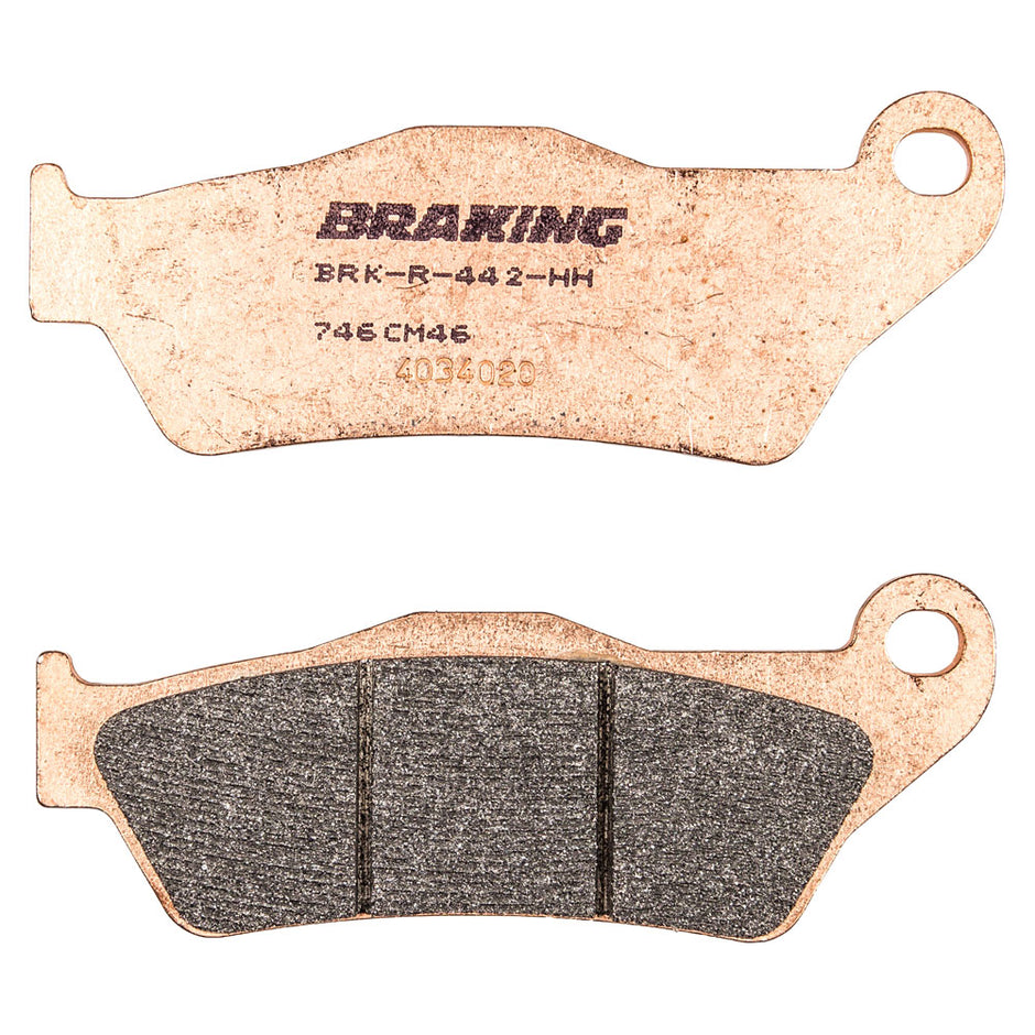 Braking Race Sintered Compound CM46 Front Brake Pads 125-300cc