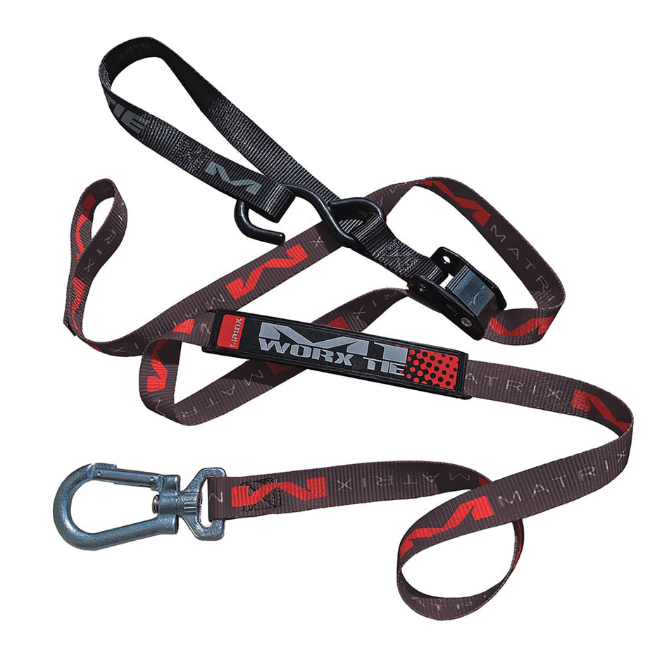 Matrix Concepts M1 1.0 Worx Soft Hook/Swivel Carabiner Tie Downs