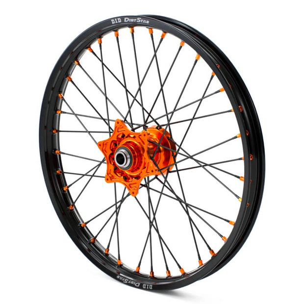 KTM Factory Front Wheel 21"x 1.6" SX/XC/XC-W 15-26 (Orange)